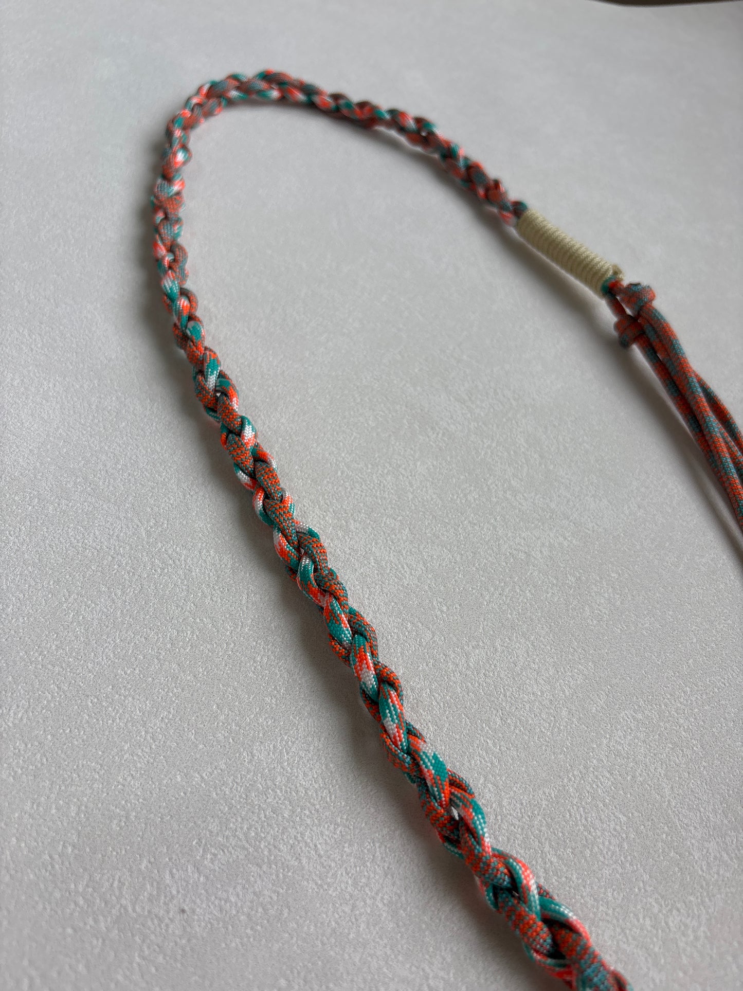 Two-color phone strap