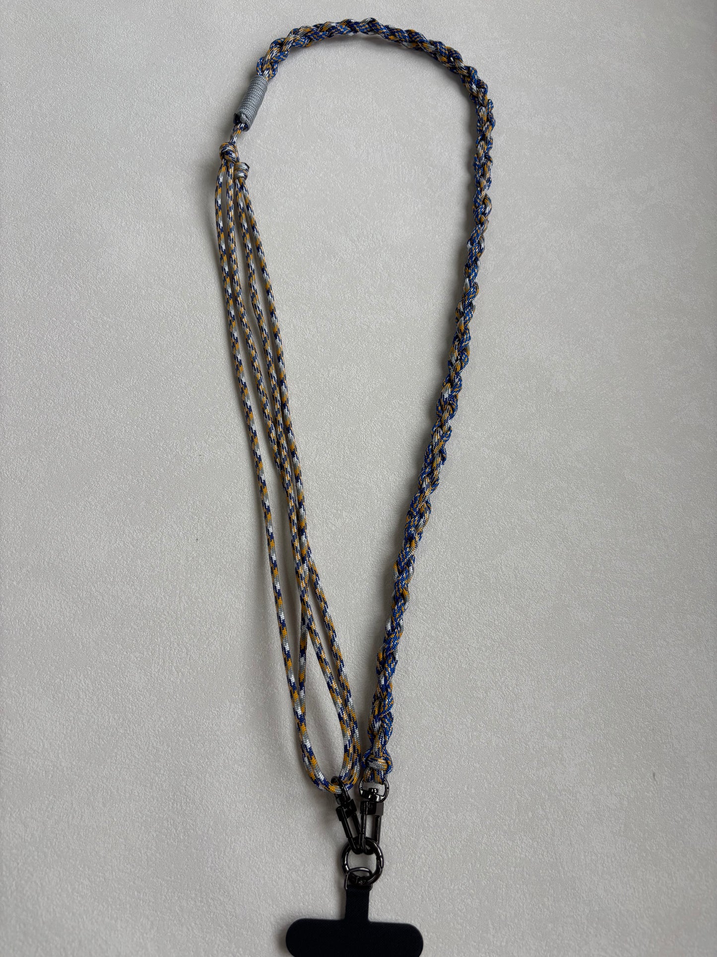 Two-color phone strap