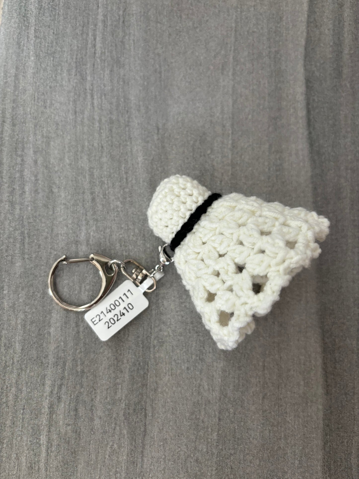 Crocheted badminton