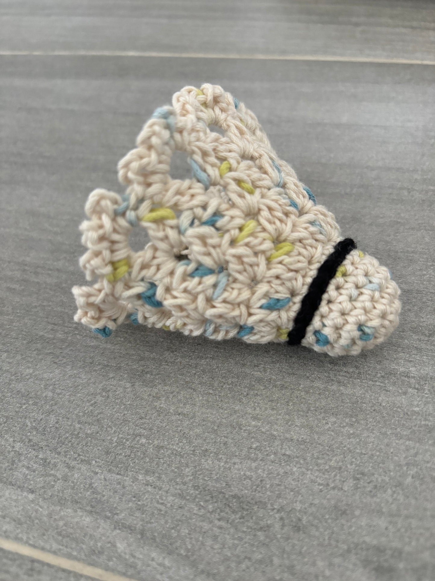Crocheted badminton (mixed colors)