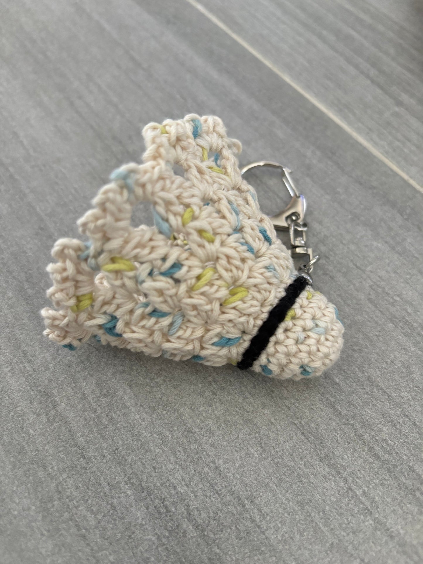 Crocheted badminton (mixed colors)